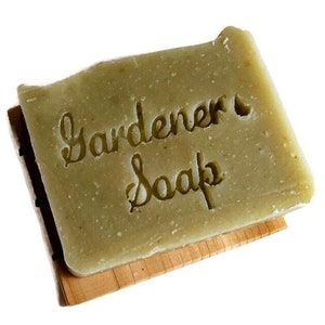 Gardener's Scrubby Soap, Aquarian Bath, 4.25 5 oz, ecofriendly, made with Organic ingredients image 2