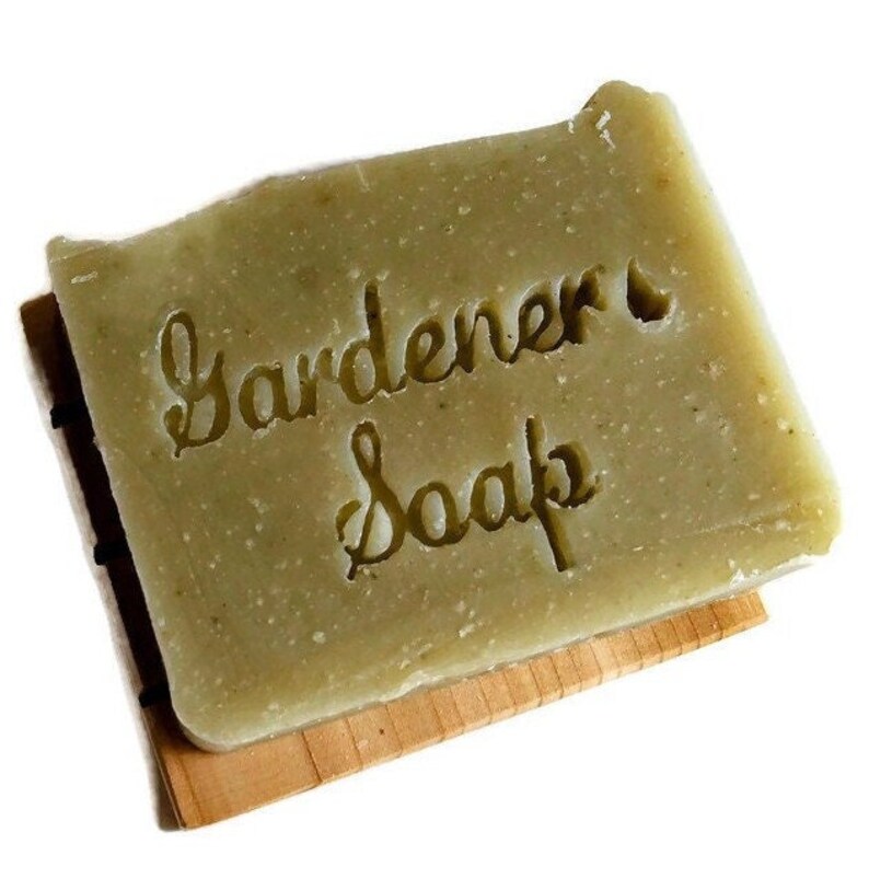 Gardener's Scrubby Soap, Aquarian Bath, 4.25 5 oz, ecofriendly, made with Organic ingredients image 2