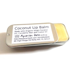 Coconut Lip Balm, 0.25 oz