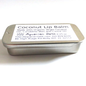 Coconut Lip Balm, 0.25 oz image 3