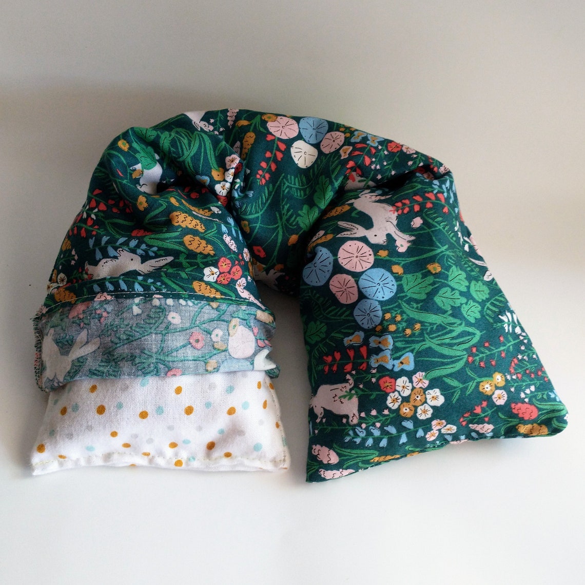 Cottagecore Microwavable Neck Pillow Flax Neck Warmer Heat Etsy