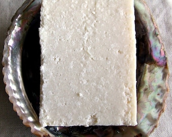 Lavender Spearmint Salt Soap, Aquarian Bath, 5-6 oz, ecofriendly, made with Organic ingredients