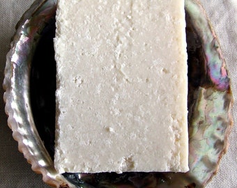 Jabón de sal de menta verde y lavanda, Baño de acuario, 5-6 oz, ecológico, hecho con ingredientes orgánicos