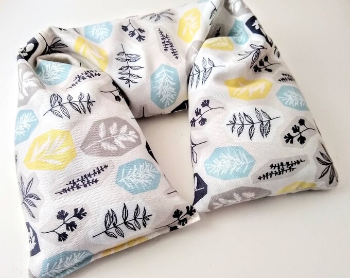 Organic Cotton Microwavable Neck Pillow Scented Hot Pack Etsy