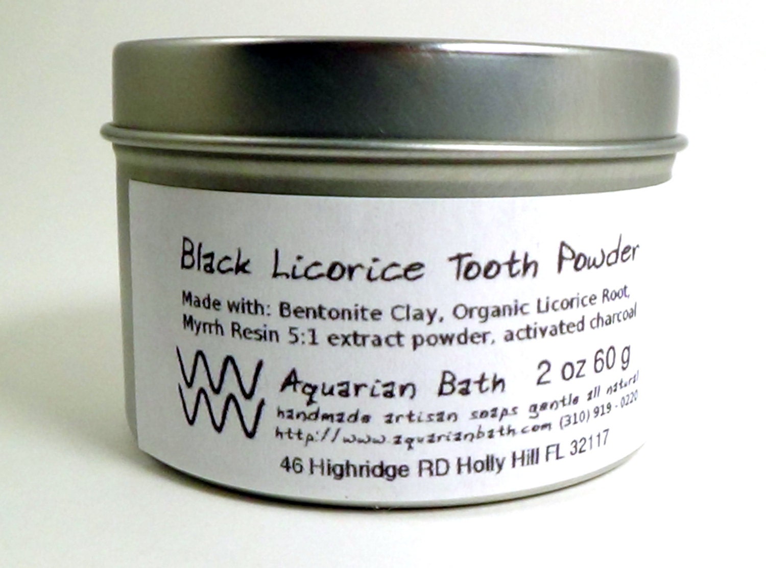 Black Licorice Tooth Powder Toothpaste Alternative 2 Oz Etsy