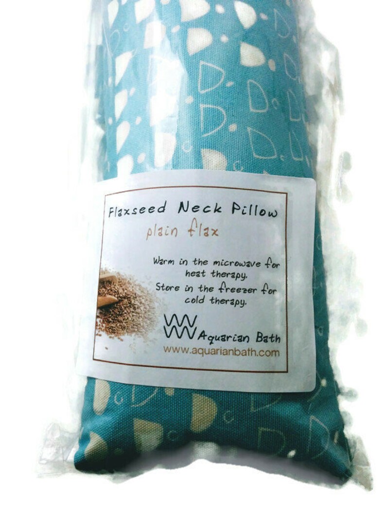 Flax Seed Heating Pad Microwavable Heating pad Microwave Etsy