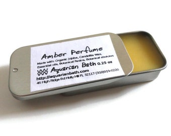 Perfumy stałe Amber 0,25 uncji