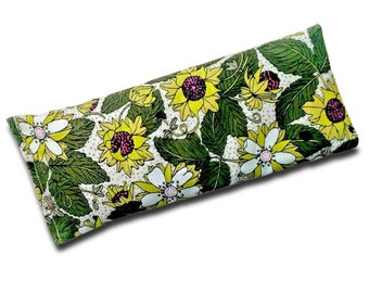 Organic Cotton Eye Pillow, Yoga pillow,  Plastic free