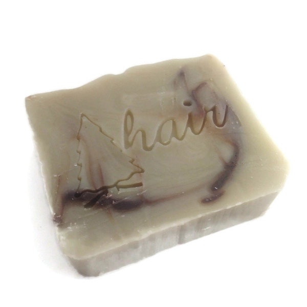 Limited edition Silver Fir Shampoo Bar -  Vegan Shampoo Bar with French Green Clay