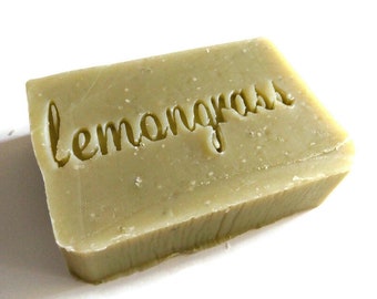 Lemongrass soap, 4.25 - 5 oz, Aquarian Bath Soap