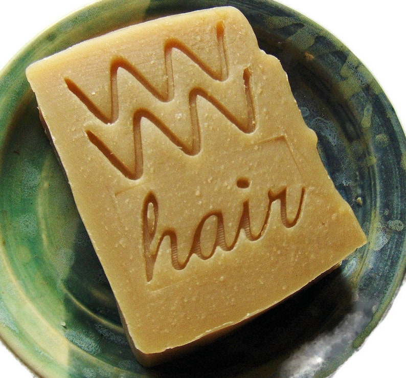 Neem Shampoo Bar with Tea Tree, Aquarian Bath, sensitive scalp image 2