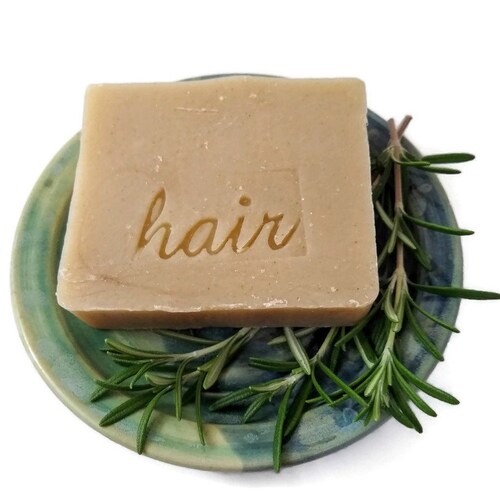 Rosemary Cypress Shampoo Bar for Oily Hair Types With Rhassoul Etsy