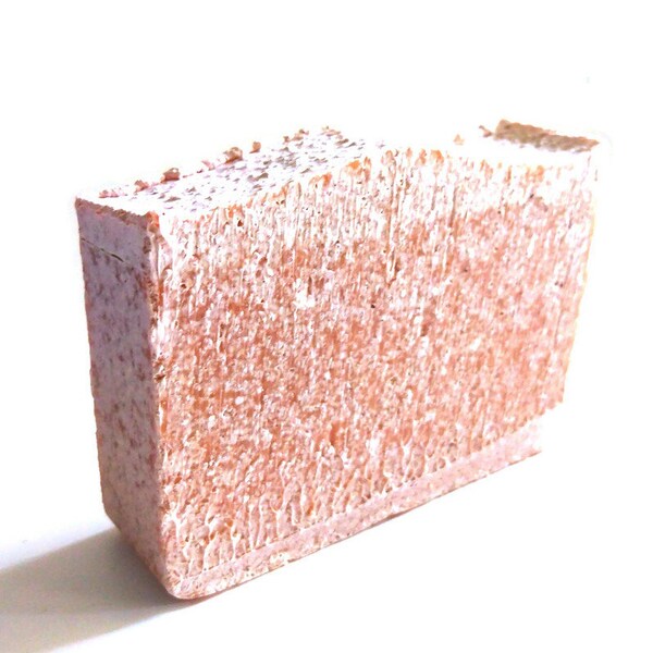 Exfoliating Lavender Orange Sea Salt Soap, 5-6 oz