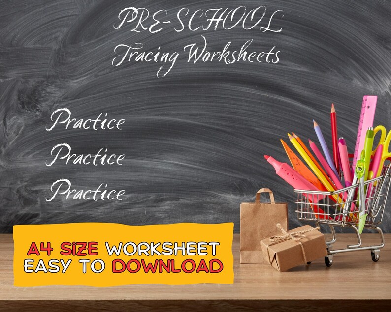Printable Number Learning and Tracing Activity | Numbers and Counting ...