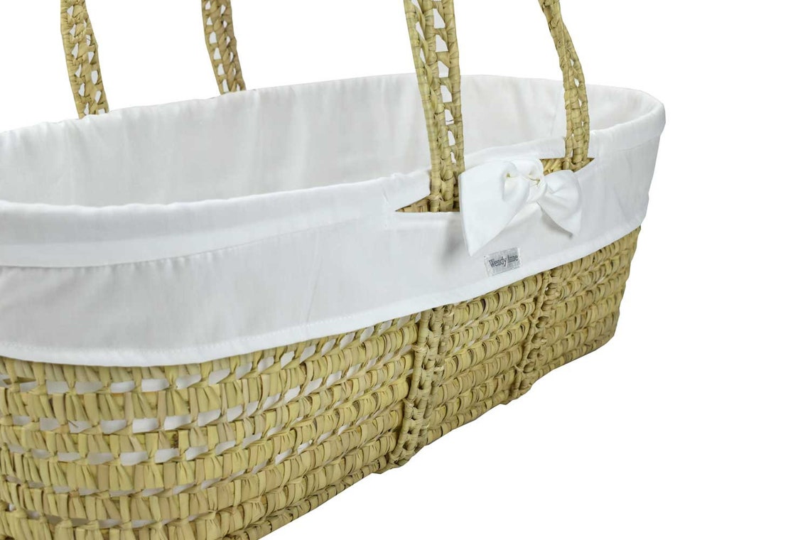 Simple Moses Basket Liner ONLY 100 Organic Cotton Double Etsy