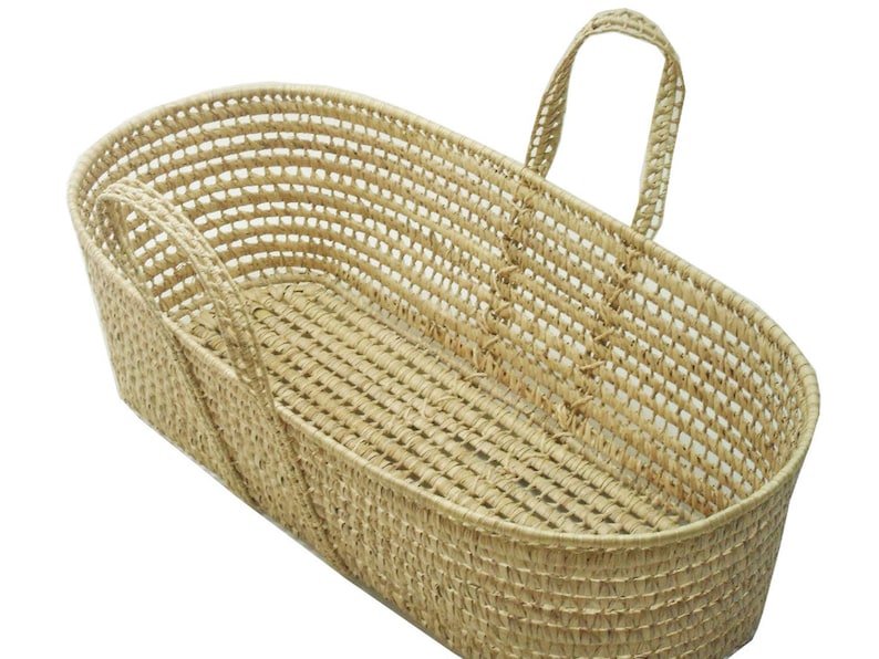 Moses Basket Set Includes Basket Mattress 1 Fitted sheet Etsy