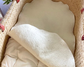 Organic Wool Puddle Pad - Mattress Protection - Custom-Made Size and Shape