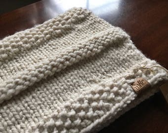 AGATE BAY // starlight handknit cowl