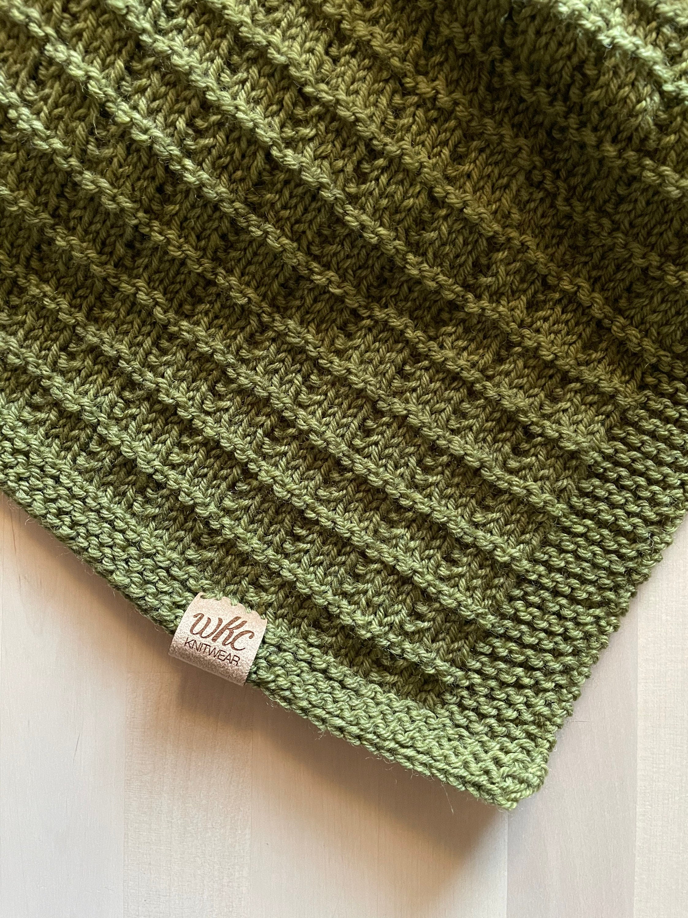 Waffle Knit Baby Blanket Etsy