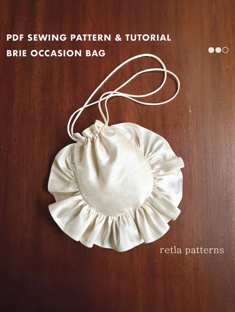 PDF Sewing Pattern Occasion Bag - Brie Bag - / intermediate image 1