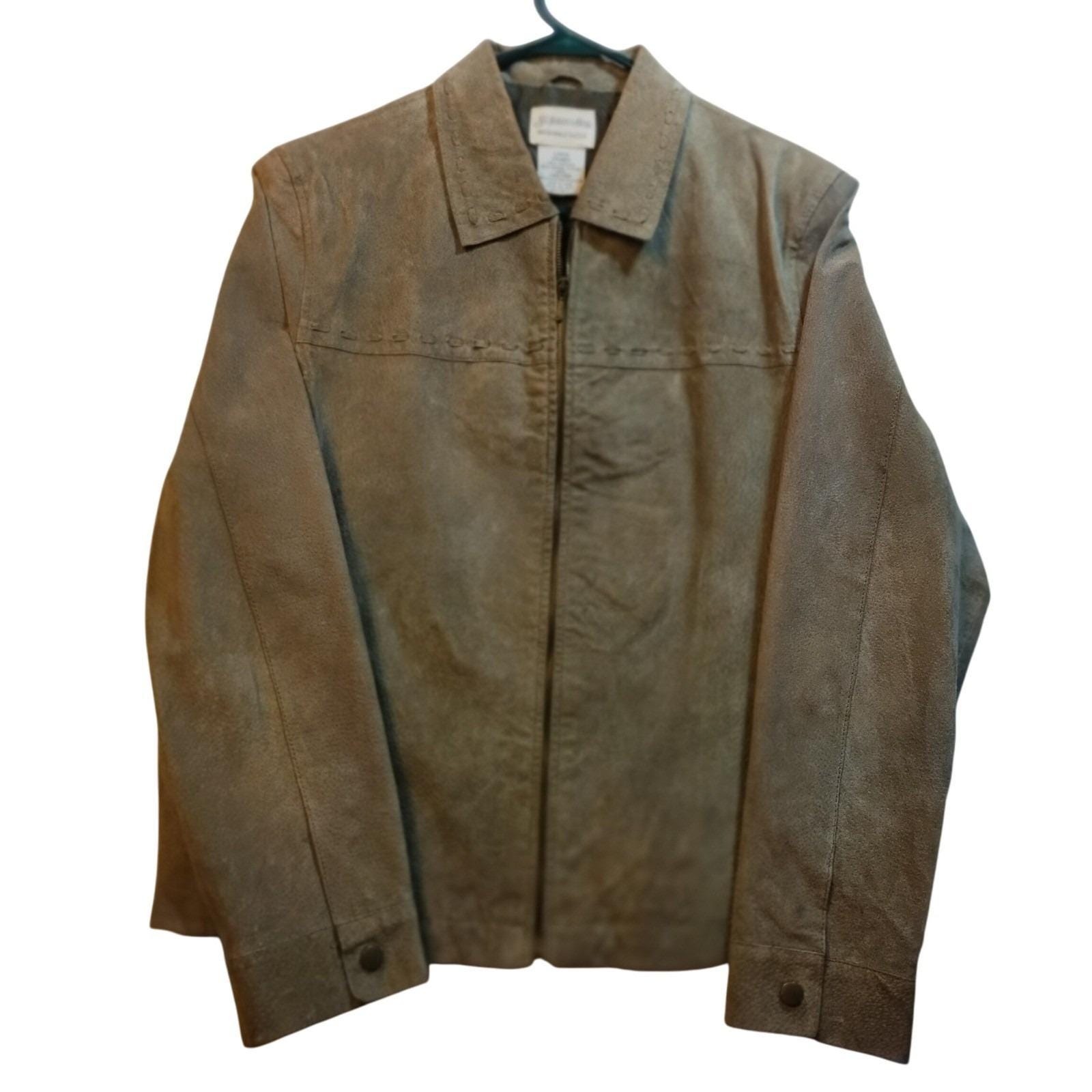 ジャケット・アウター St. John's Bay 90s Detroit Jacket L. Vintage St Johns Bay Denim Jacket Trucker Jean Coat Retro