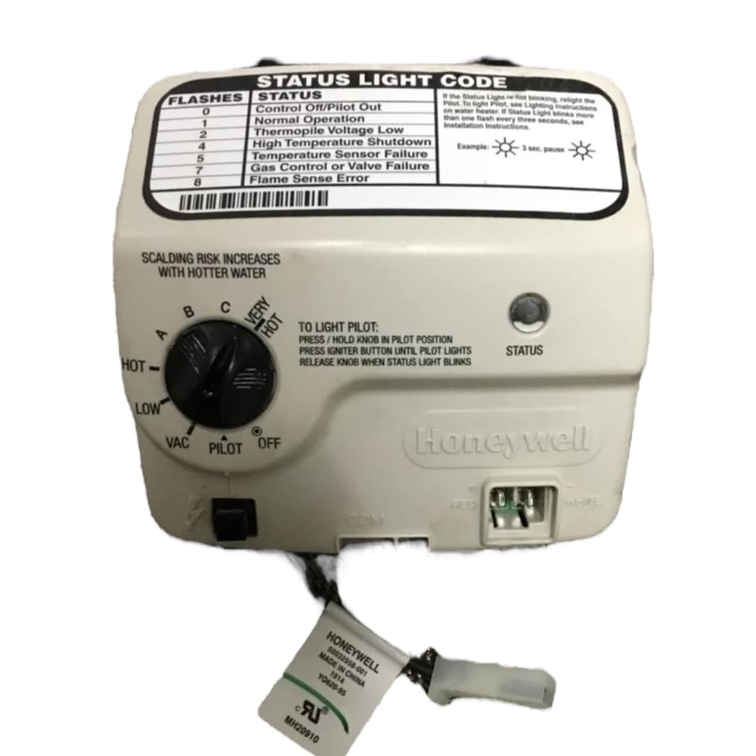 Water Heater Gas Valve Honeywell Board WV8840B1109 50045495-006