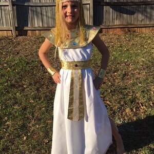Cleopatra Inspired Girl's Costume / Halloween / Dress up / Pageant ...