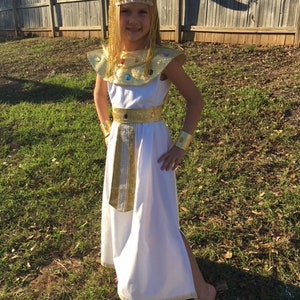 Cleopatra Inspired Girl's Costume / Halloween / Dress up / Pageant ...
