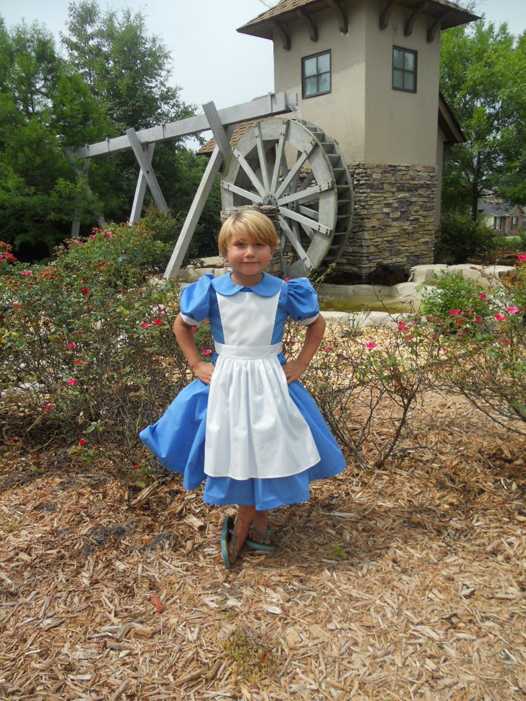 Alice in Wonderland Inspired Costume / Sizes 3 Thru 8 / Halloween