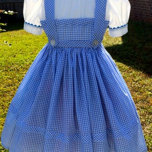 Adult Women's Wizard of Oz inspired Dorothy costume / Sizes 6 thru 22 /  Adults / Pageant / Halloween / Play