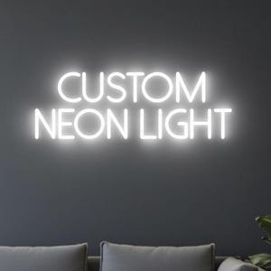 Custom Neon Sign, Neon signs, Personalized Gifts, Gift for him/her, Name Neon Sign, Home Decor, LED Light Neon sign, Custom wall decor neon