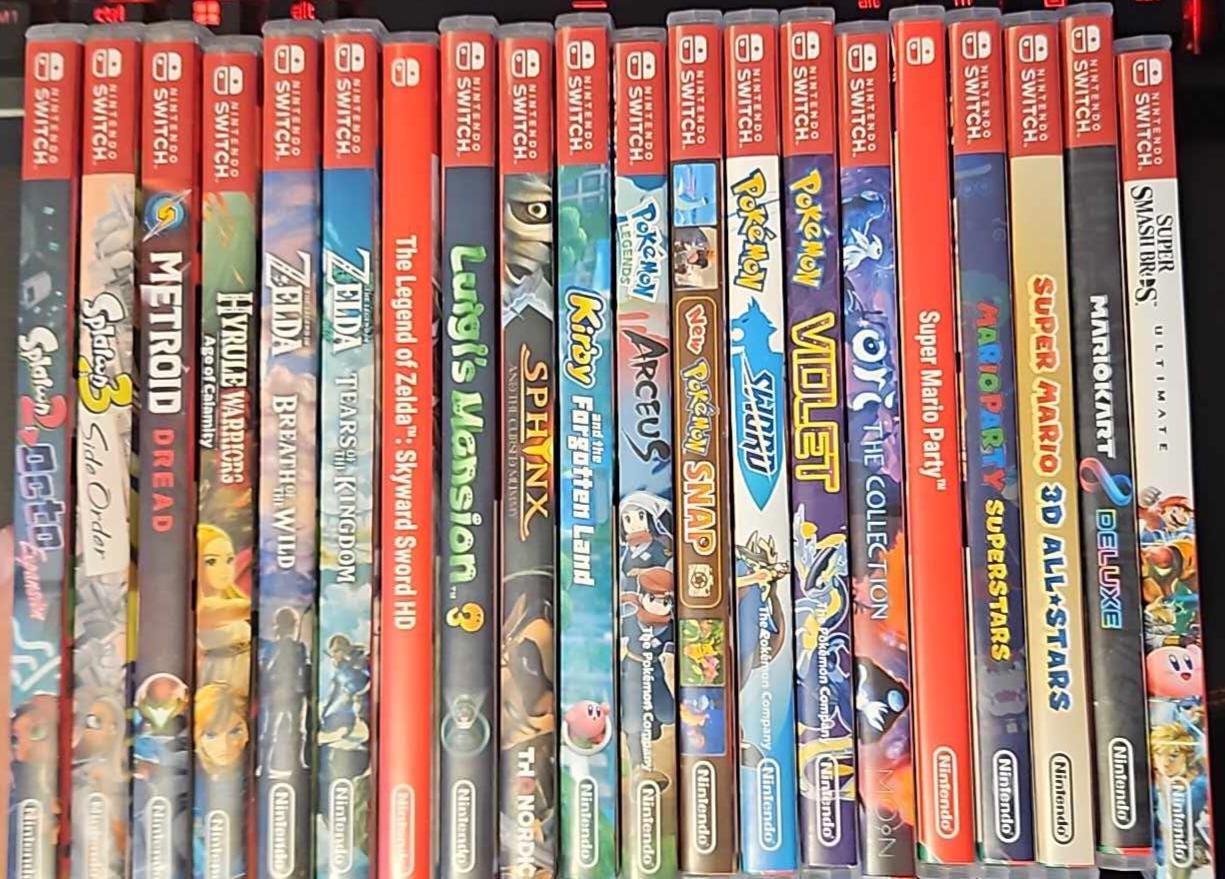 Custom Nintendo Switch Spine Inserts - Etsy