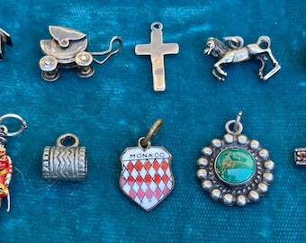 Vintage Sterling Silver CHARMS **Sold Separate**