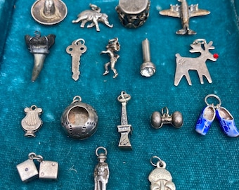 Vintage Sterling Silver CHARMS **Sold Individually**