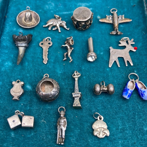 Vintage Sterling Silver CHARMS **Sold Individually**