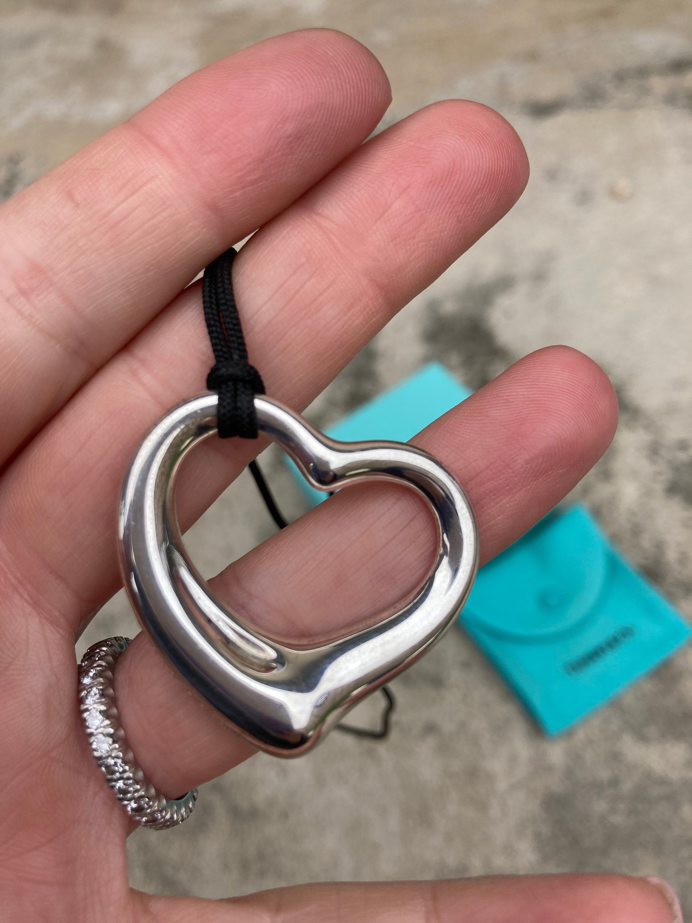 Tiffany & Co Return to Tiffany Heart Padlock Necklace