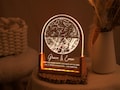 Personalized Star Map by Date, Star Map Night Light, Custom star chart, Anniversary Gift, Gift for Boyfriend, Graduation Gifts