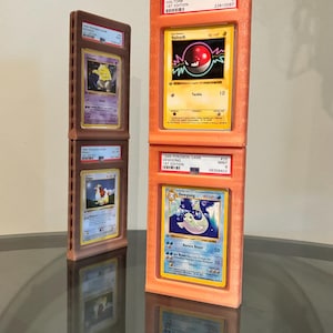 Vitrine de exibição de cartões graduados - Empilhável!