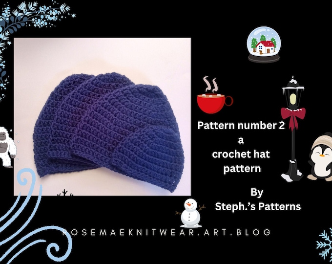 crochet beanie pattern all sizes acrylic yarn one size fits most included and also preemie kids and large beginner crochet pattern easy