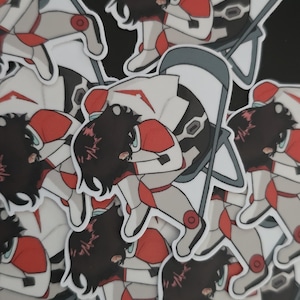 Red Paladin Sad Meme Sticker Voltron Keith