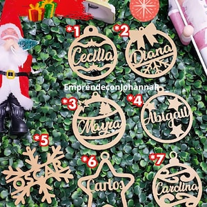 14 boules de Noël svg, sphères de Noël, ornements d’arbre de Noël, décorations de Noël, fichiers découpés au laser, silhouettes, vecteur