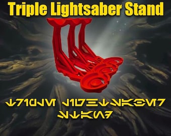 Trippel ljussabelstativ
