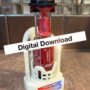 Rare Kyber Crystal Display Stand 3d Print Files