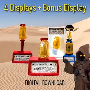 Kyber Crystal Display Pack 4 Pack