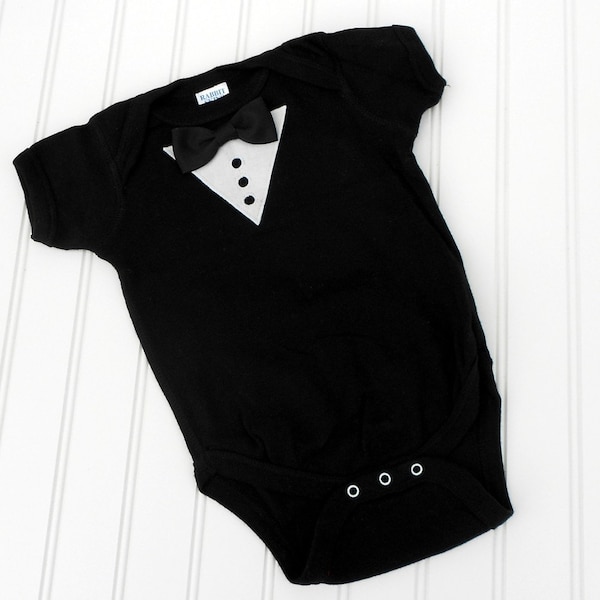 Baby Boy Tuxedo Etsy