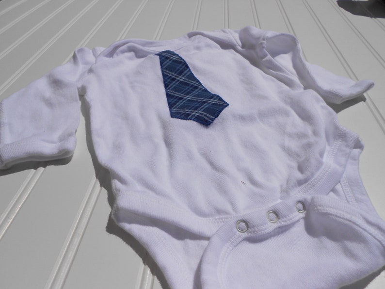 READY TO SHIP Great cosplay birthday Present or baby shower gift bodysuit tie cotton applique Great Baby Shower Gift image 2