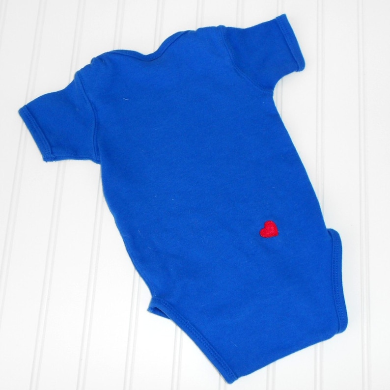 READY TO SHIP Great Present or Cosplay birthday or shower gift Avengers Captain America 100% cotton sewn long sleeve bodysuit bild 3