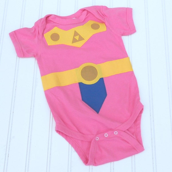 READY TO SHIP Great cosplay birthday Present or baby shower gift bodysuit Inspired by Legend of Zelda, Princess Zelda sewn