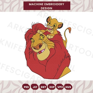 Lion embroidery designs, Father day embroidery design, Lion machine embroidery designs, Instant downloads lion embroidery design file lion