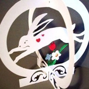 Pop Up Card Globe Bunny ALICE ispirato -OGNI OCCASIONE Articolo7825